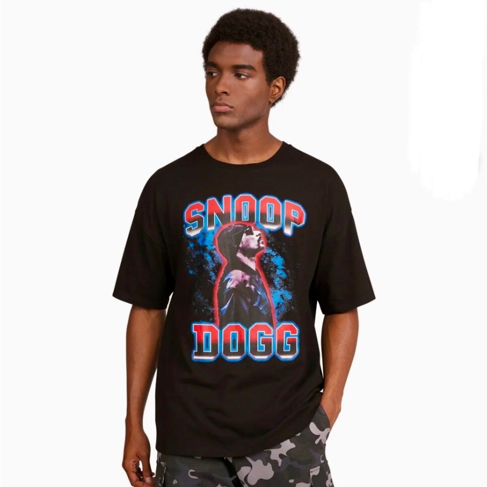 Dogg Supply Black Soot Profile Snoop Dogg Men’s Graphic Tee NWT Size Extra Large